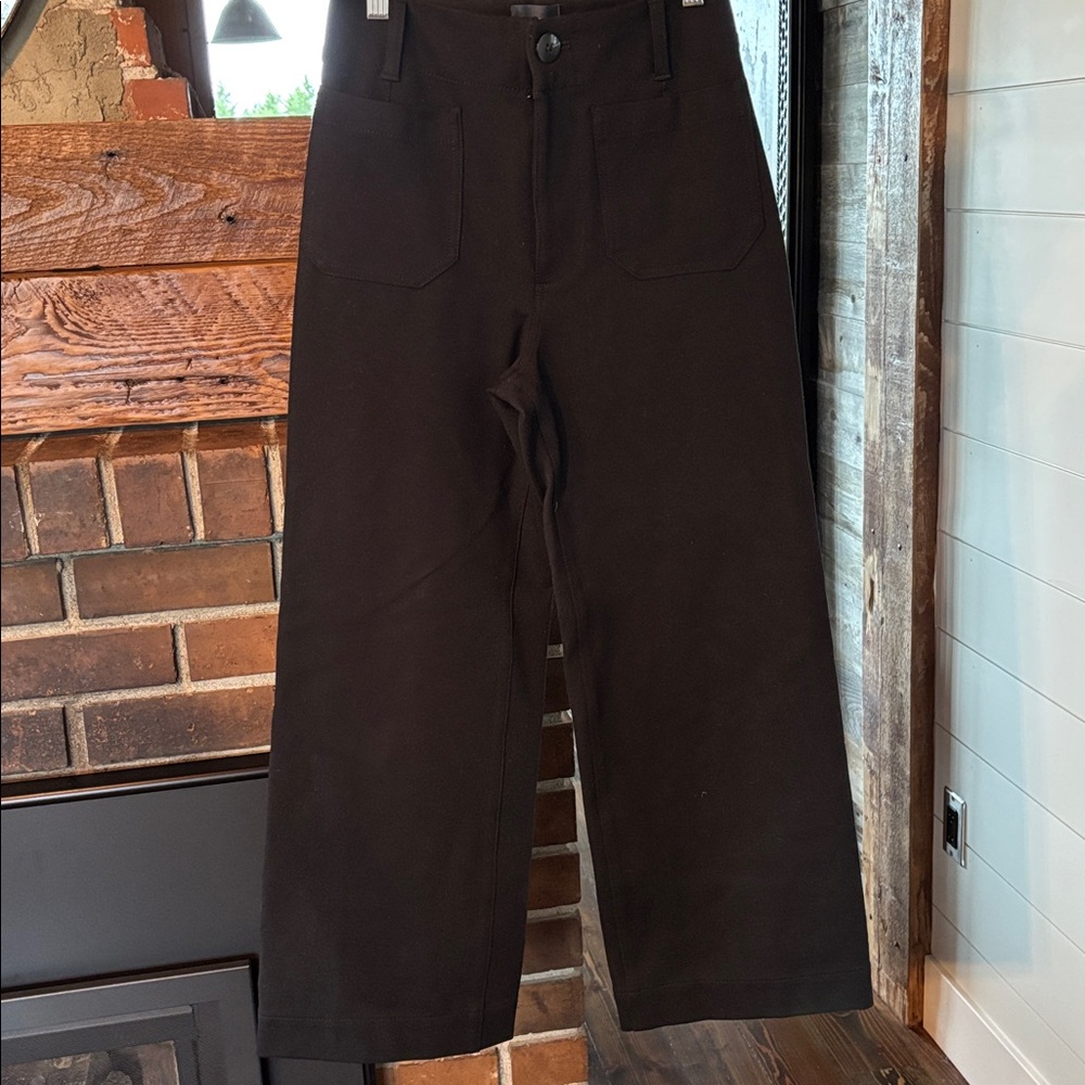 Anthropologie Maeve Black Trousers